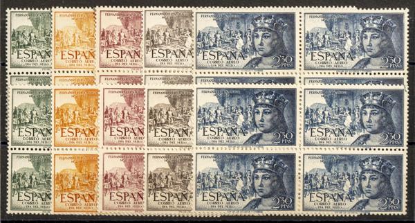 890 | Spanish Collection. Sets and stamps stock
