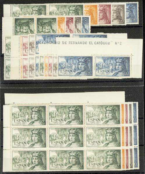 891 | Spanish Collection. Sets and stamps stock