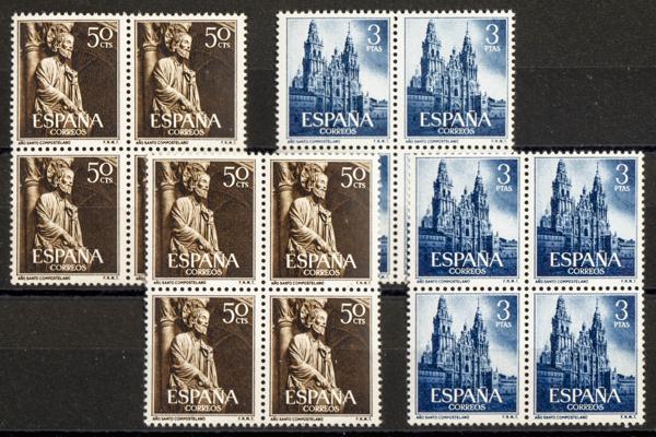 894 | Spanish Collection. Sets and stamps stock