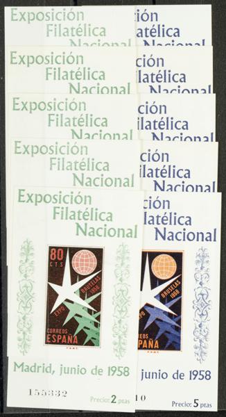 898 | Spanish Collection. Sets and stamps stock