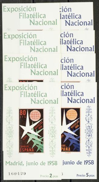 899 | Spanish Collection. Sets and stamps stock