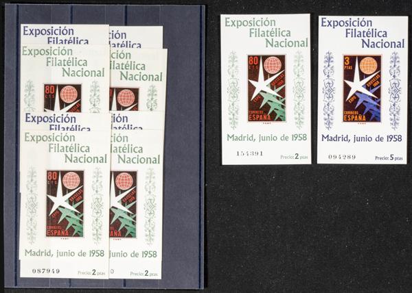 900 | Spanish Collection. Sets and stamps stock