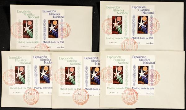 901 | Spanish Collection. Sets and stamps stock