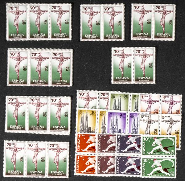 903 | Spanish Collection. Sets and stamps stock