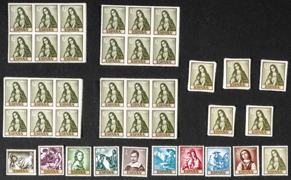 911 | Spanish Collection. Sets and stamps stock