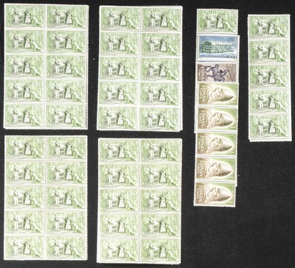 913 | Spanish Collection. Sets and stamps stock