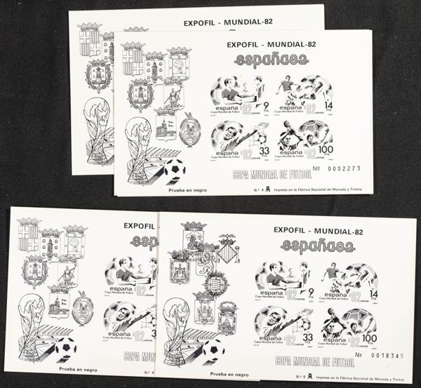 934 | Spanish Collection. Sets and stamps stock