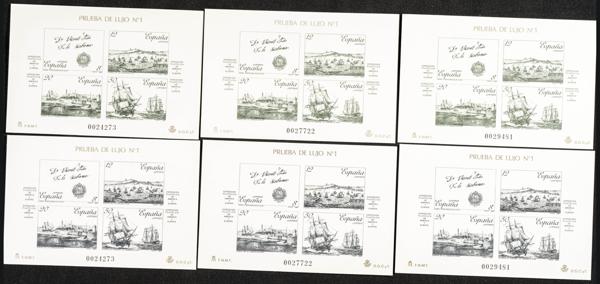 937 | Spanish Collection. Sets and stamps stock