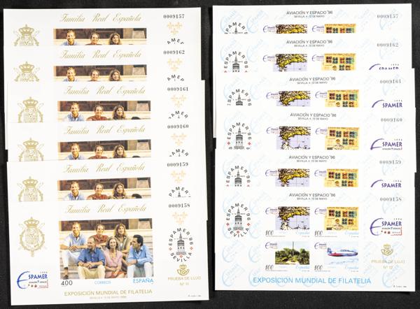 956 | Lotes y Colecciones.España. Stock de Series y Sellos