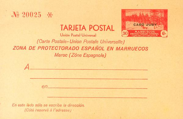 1044 | Cabo Juby. Postal Stationery