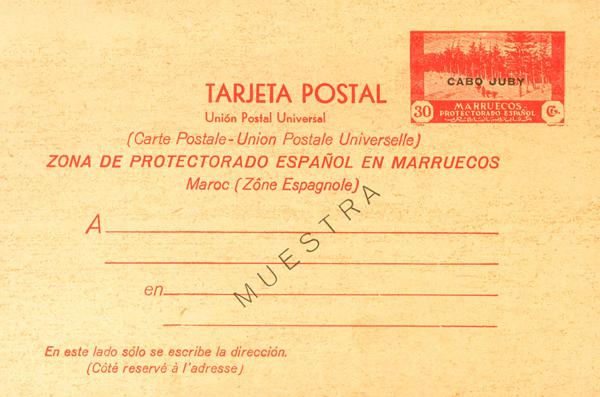 1046 | Cabo Juby. Entero Postal