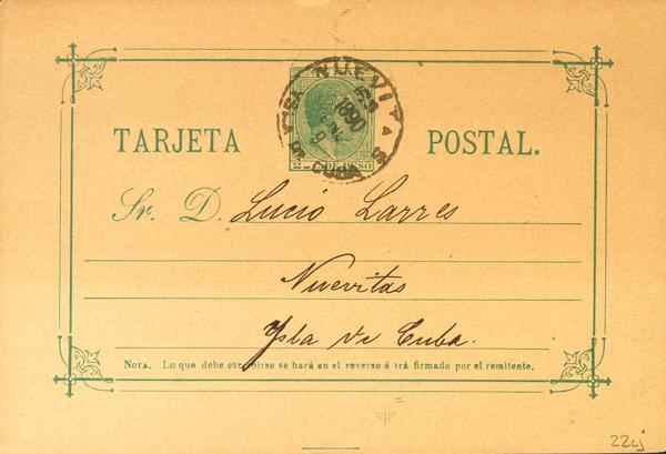 1085 | Cuba. Entero Postal