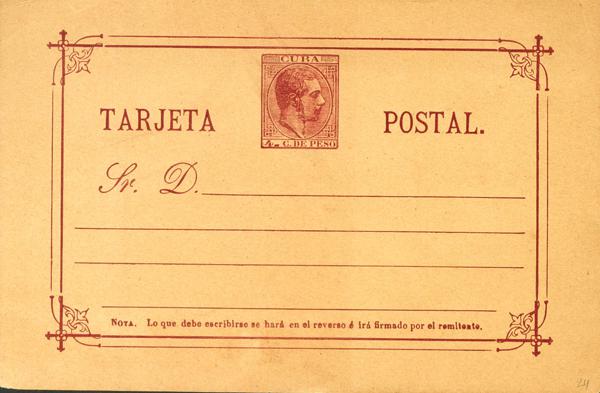 1086 | Cuba. Entero Postal