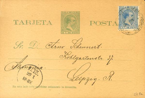 1088 | Cuba. Entero Postal
