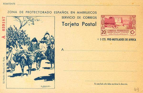 1202 | Marruecos. Entero Postal
