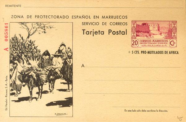 1203 | Marruecos. Entero Postal