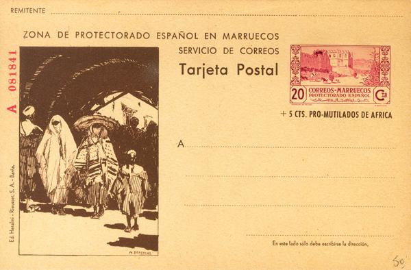 1208 | Marruecos. Entero Postal