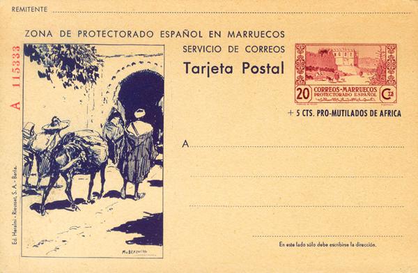 1210 | Marruecos. Entero Postal