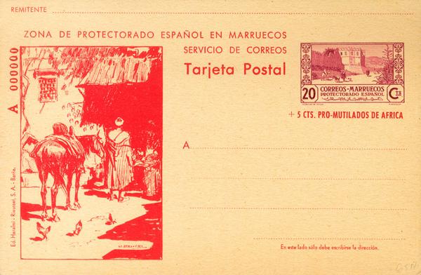 1212 | Marruecos. Entero Postal