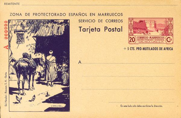 1213 | Marruecos. Entero Postal