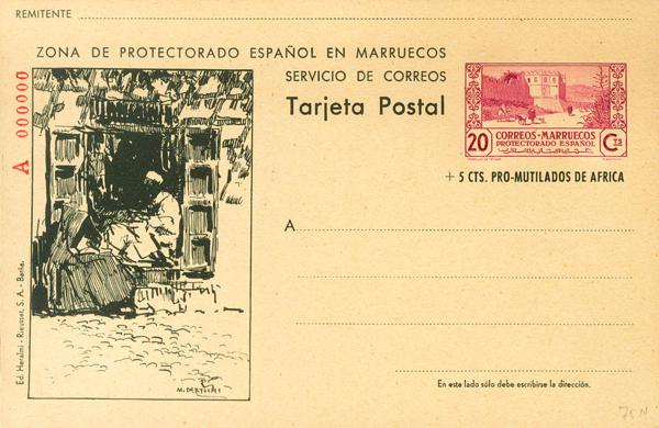 1216 | Marruecos. Entero Postal
