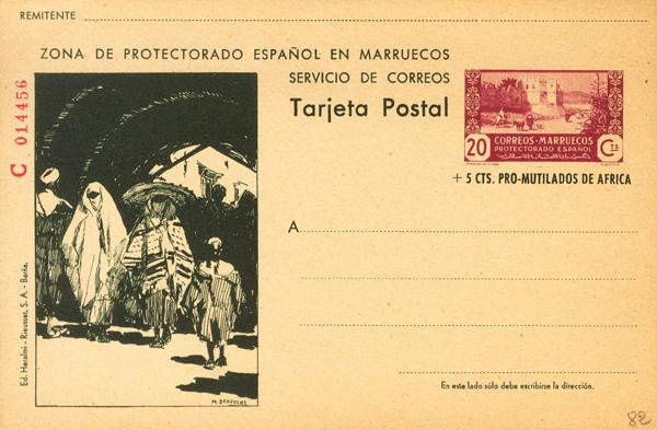 1221 | Marruecos. Entero Postal