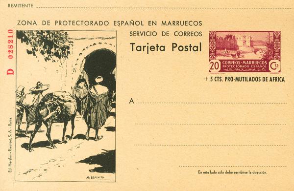 1227 | Spanish Marocco. Postal Stationery