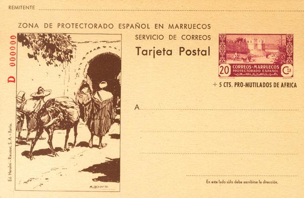1232 | Spanish Marocco. Postal Stationery