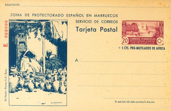 1234 | Marruecos. Entero Postal