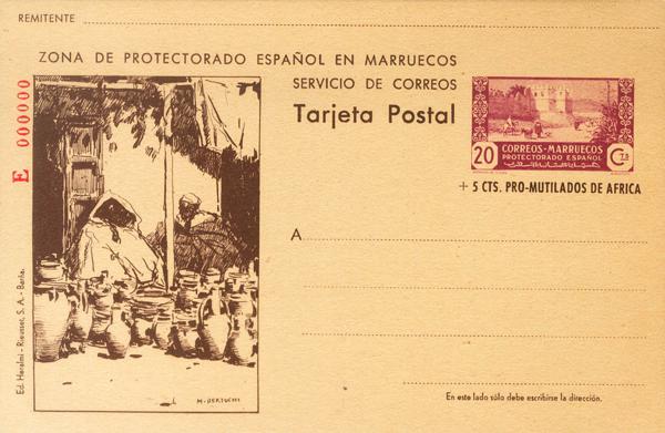 1235 | Spanish Marocco. Postal Stationery