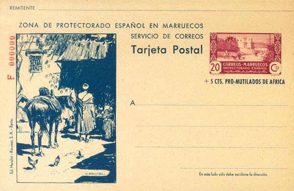 1237 | Spanish Marocco. Postal Stationery