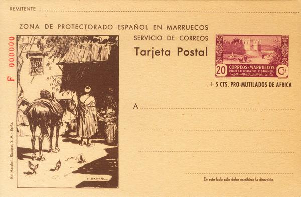 1238 | Spanish Marocco. Postal Stationery