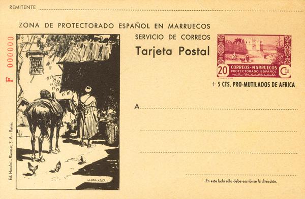 1239 | Spanish Marocco. Postal Stationery