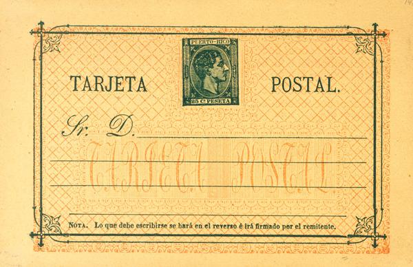 1254 | Puerto Rico. Postal Stationery