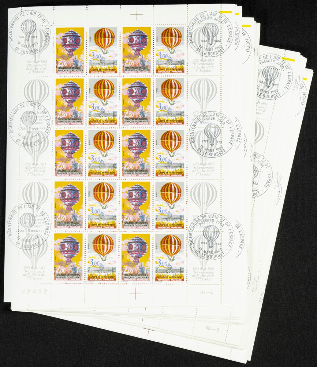 139 | Francia. Stock de Series y Sellos