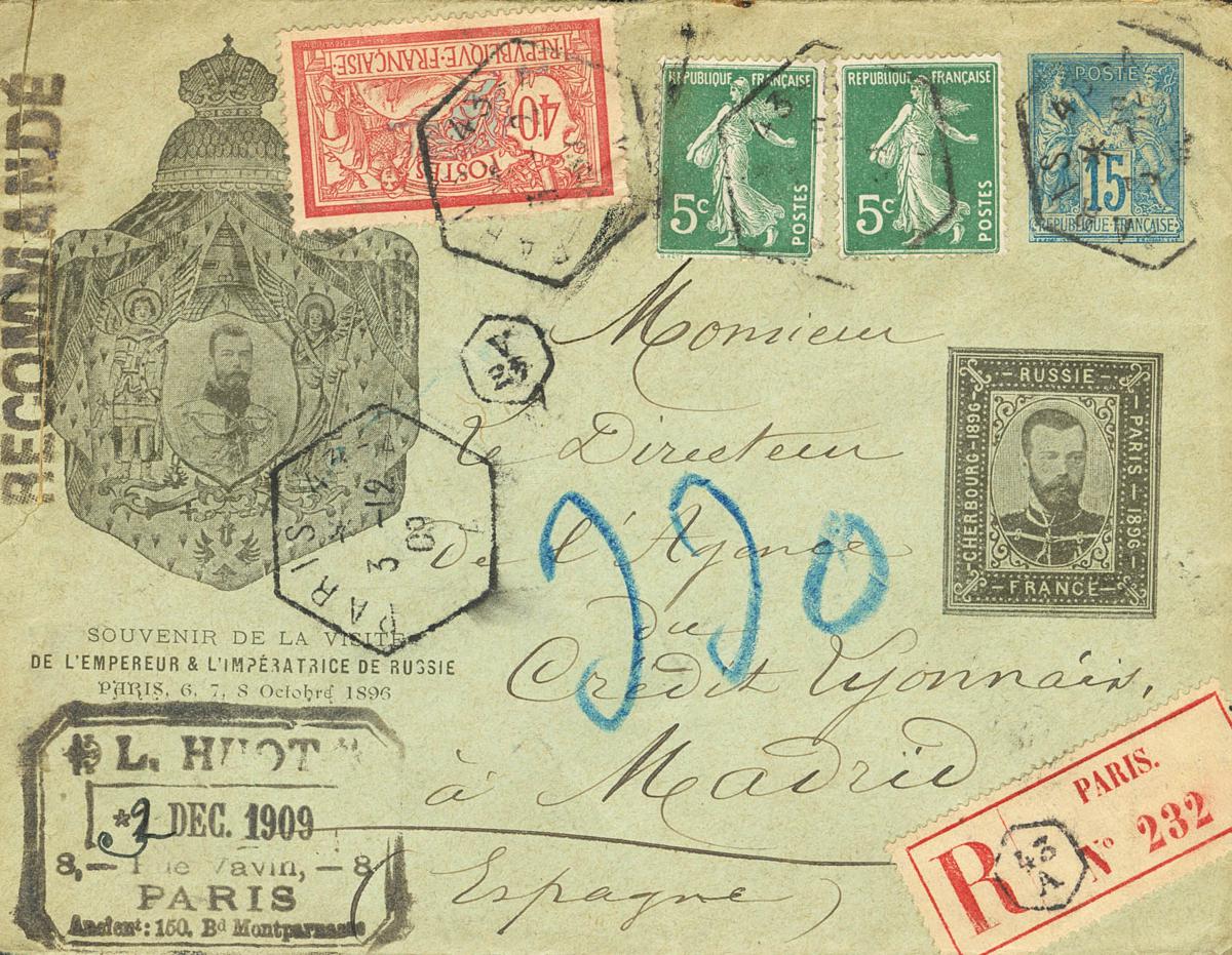 140 | Francia. Entero Postal