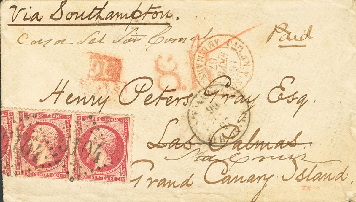 145 | China. Agencia Postal Francesa