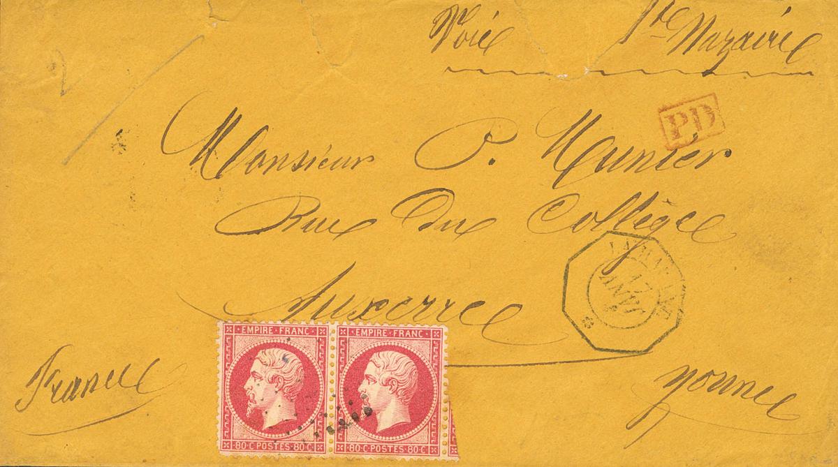148 | Cuba. Agencia Postal Francesa