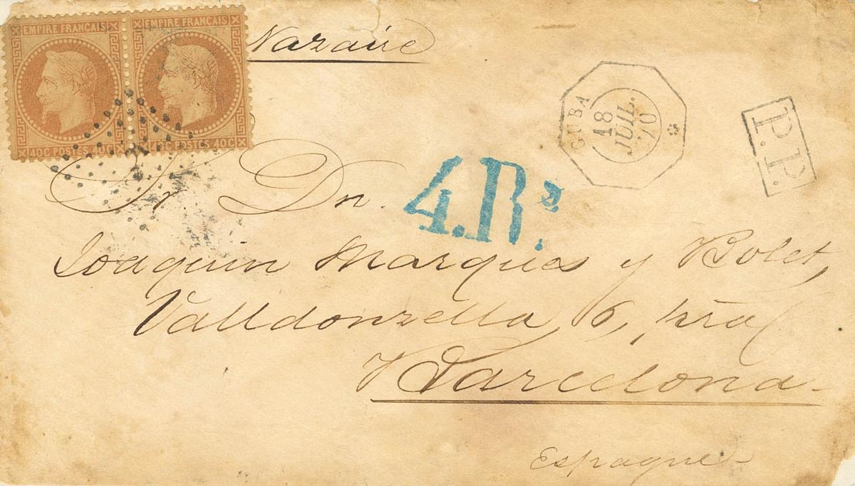 150 | Cuba. Agencia Postal Francesa