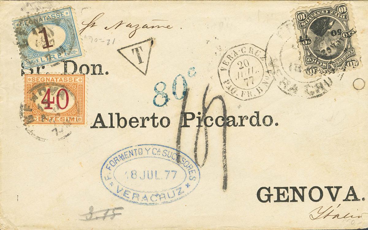 165 | Méjico. Agencia Postal Francesa