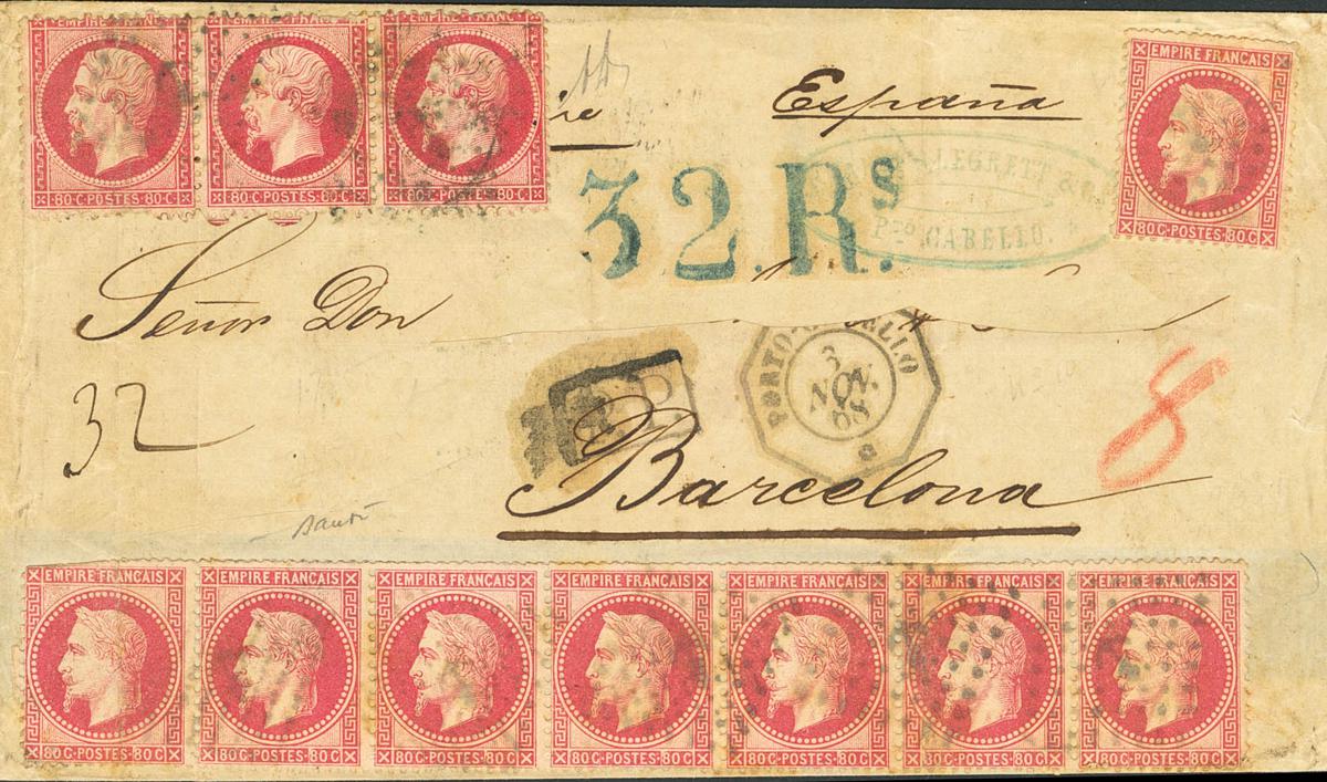 176 | Venezuela. Agencia Postal Francesa