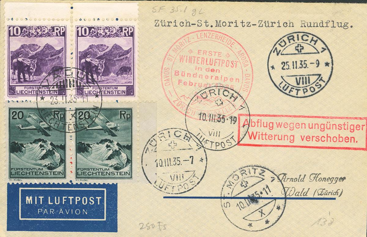 320 | Liechtenstein. Aéreo