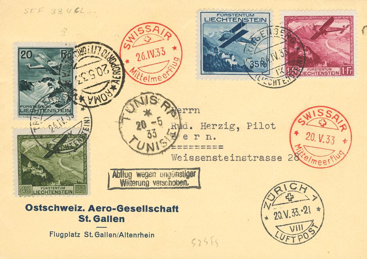 321 | Liechtenstein. Aéreo