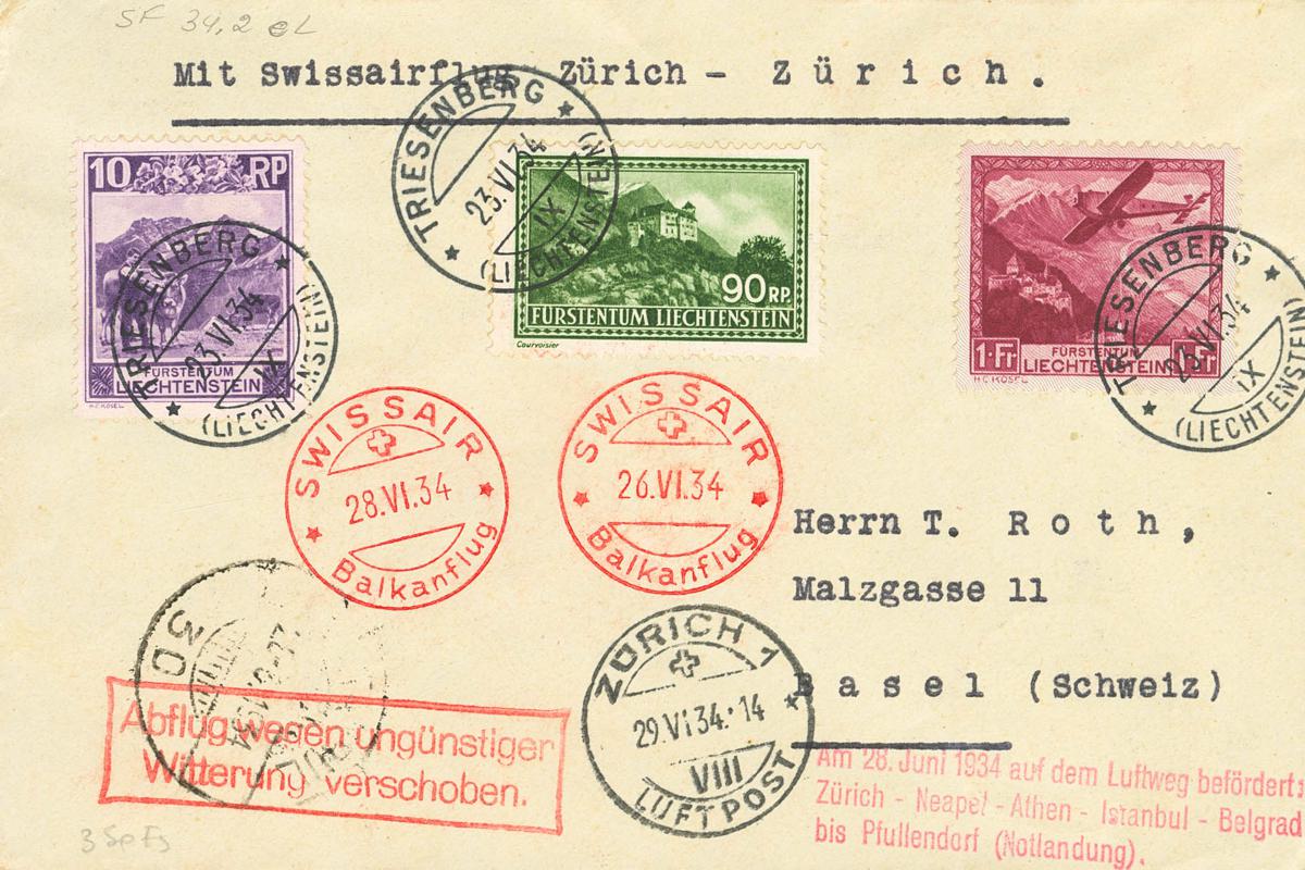 323 | Liechtenstein. Aéreo
