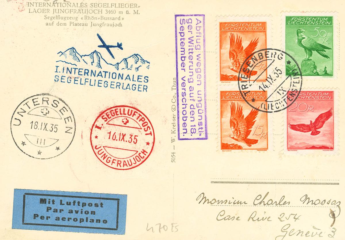 326 | Liechtenstein. Aéreo