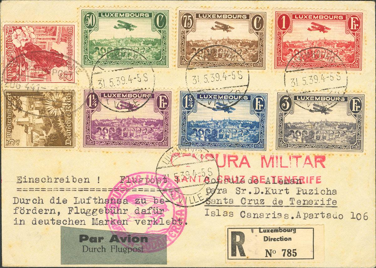 337 | Luxemburgo. Aéreo