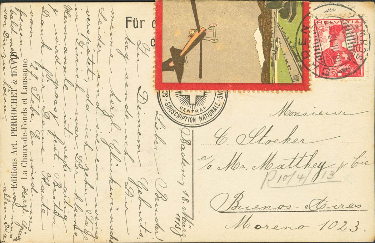 494 | Switzerland. Airmail