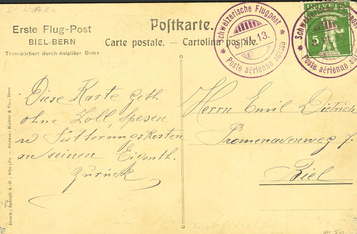 495 | Switzerland. Airmail