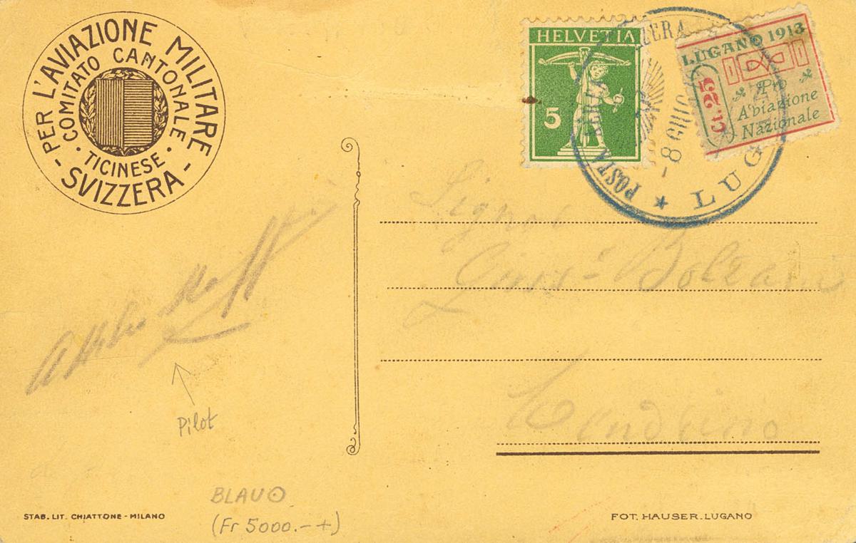 496 | Switzerland. Airmail