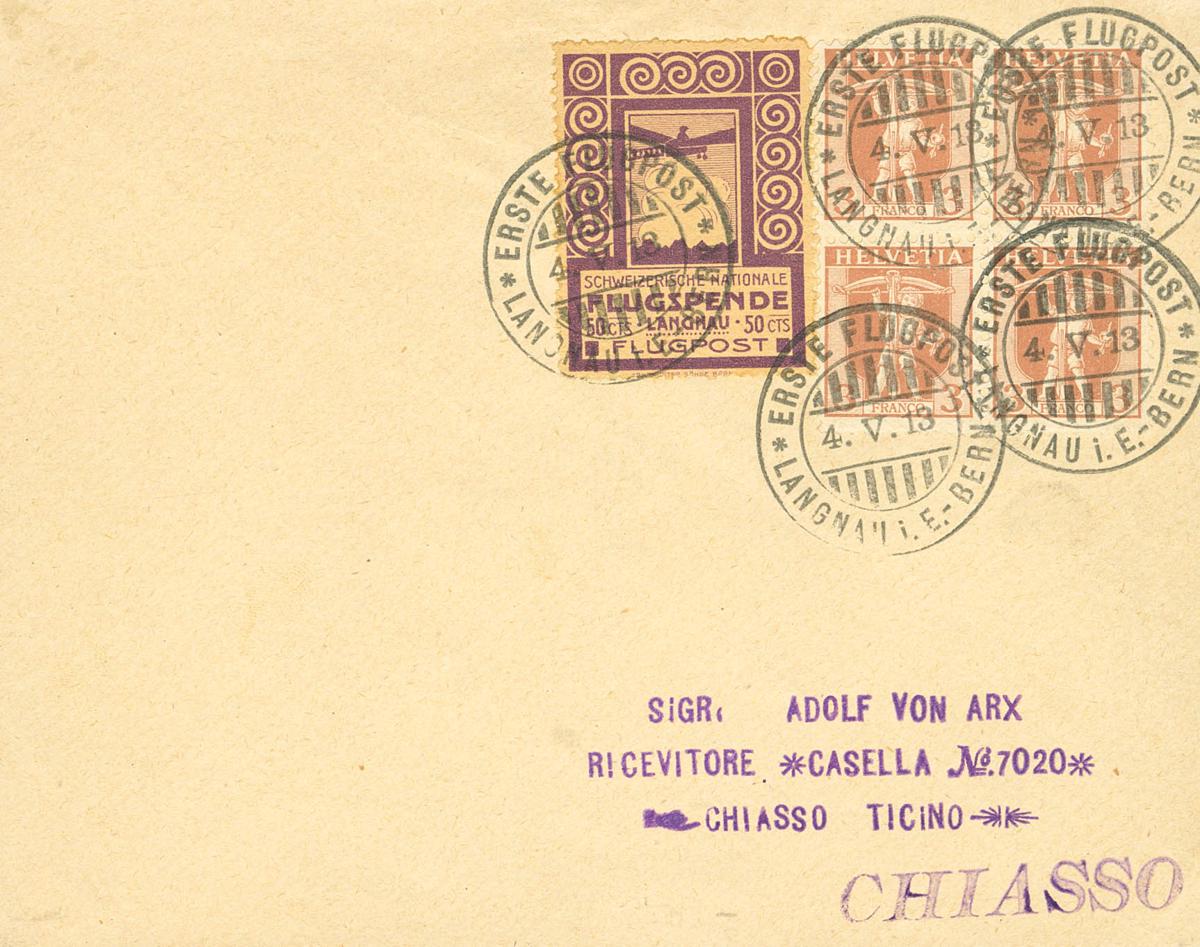 497 | Switzerland. Airmail